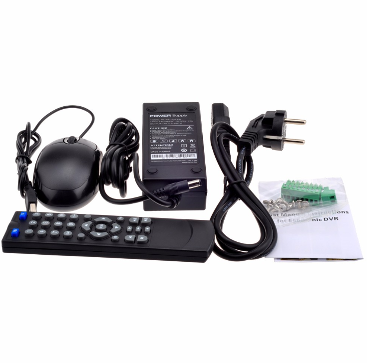 4 камери "CCTV" Пълен Комплект за видеонаблюдение