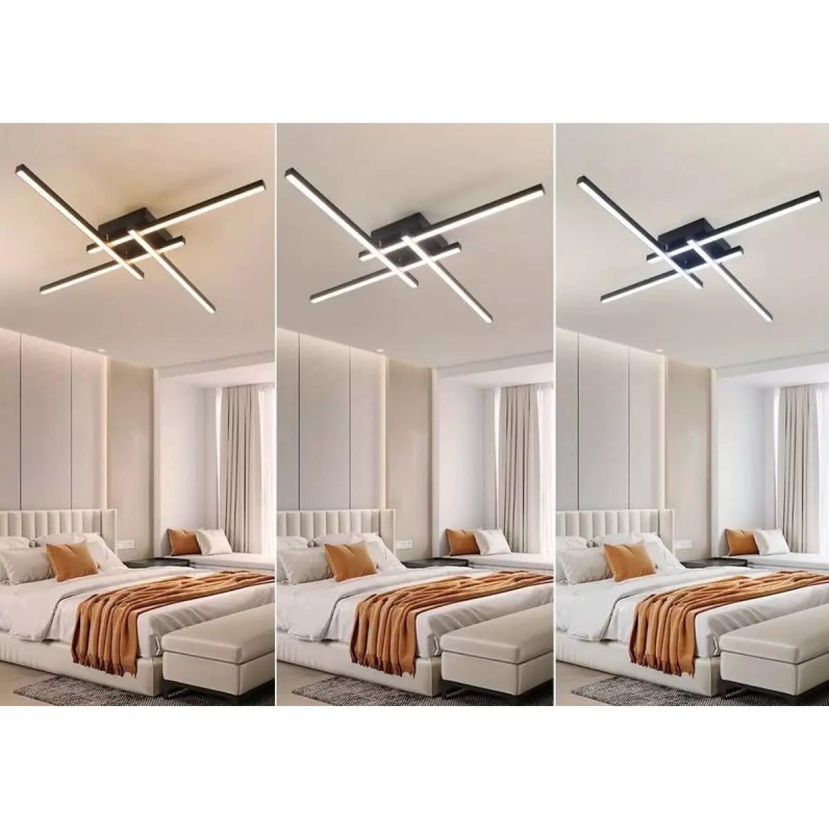 LED осветително тяло с 4 рамена