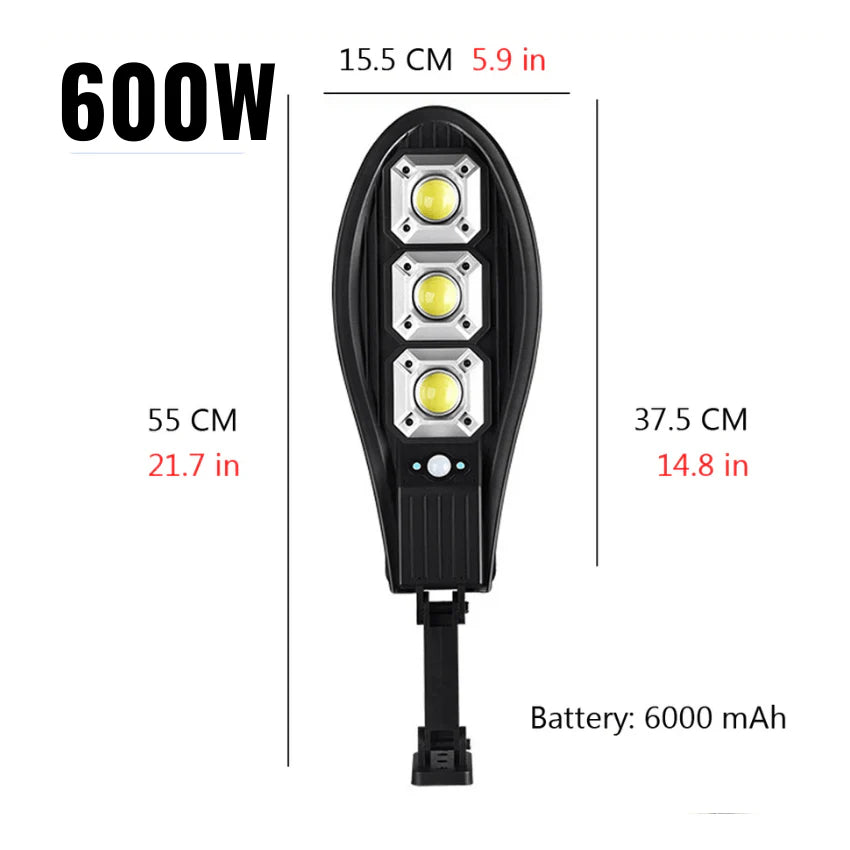 Улична соларна LED лампа 600W - Smartko.store