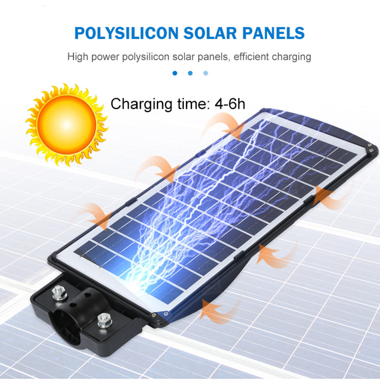 Соларна LED Лампа Jortan 4 Секции със Сензор за Движение и Дистанционно
