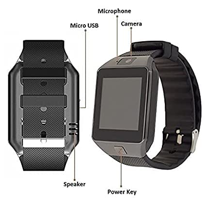 Смарт часовник Smart Watch DZ09 Bluetooth Сим Карта, Камера