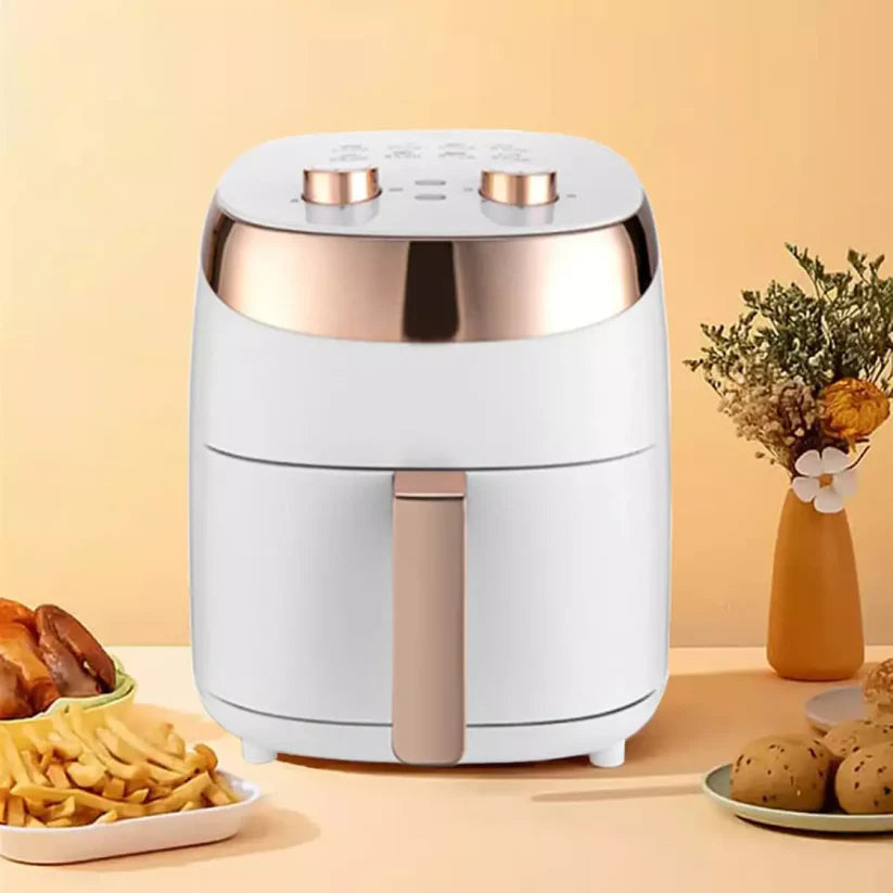 Елегантен Компактен Air Fryer – Фритюрник с горещ въздух 5 литра