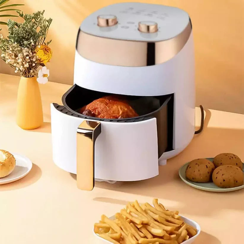 Елегантен Компактен Air Fryer – Фритюрник с горещ въздух 5 литра