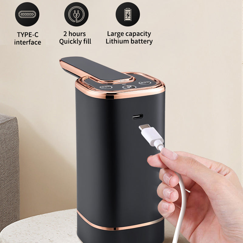 Акумулаторен Диспенсър за Вода с USB Type-C и Сгъваем Дизайн