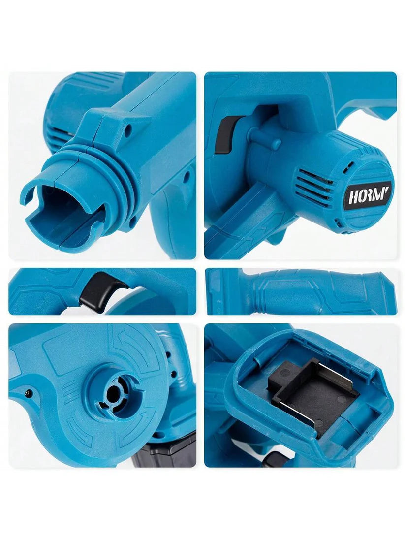 Акумулаторна Духалка и Прахосмукачка 2 в 1 – Безжична, С Две Батерии и Зарядно