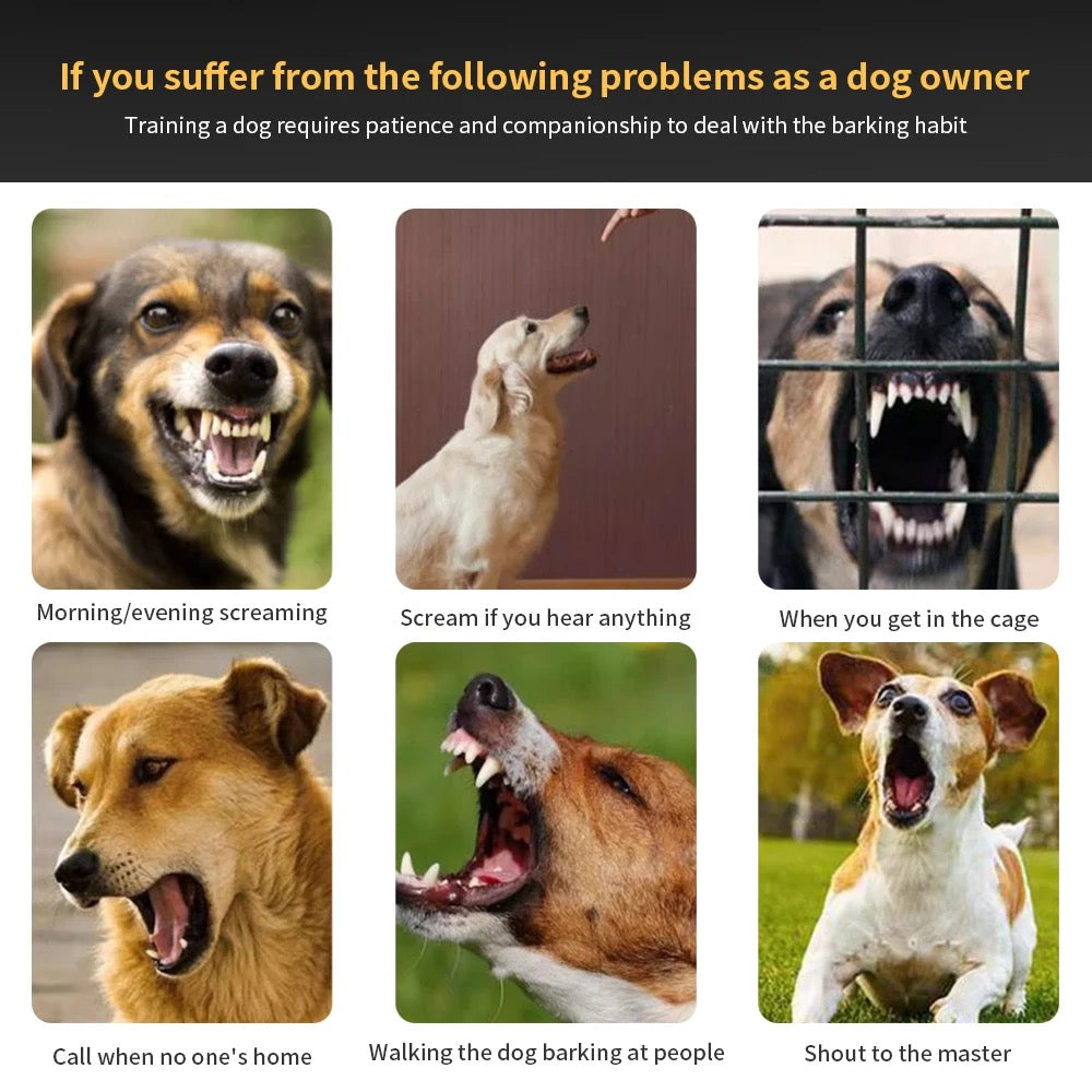 Автоматичен Нашийник за Обучение на Кучета Срещу Лаене | Водоустойчив, Дълготраен и Ефективен