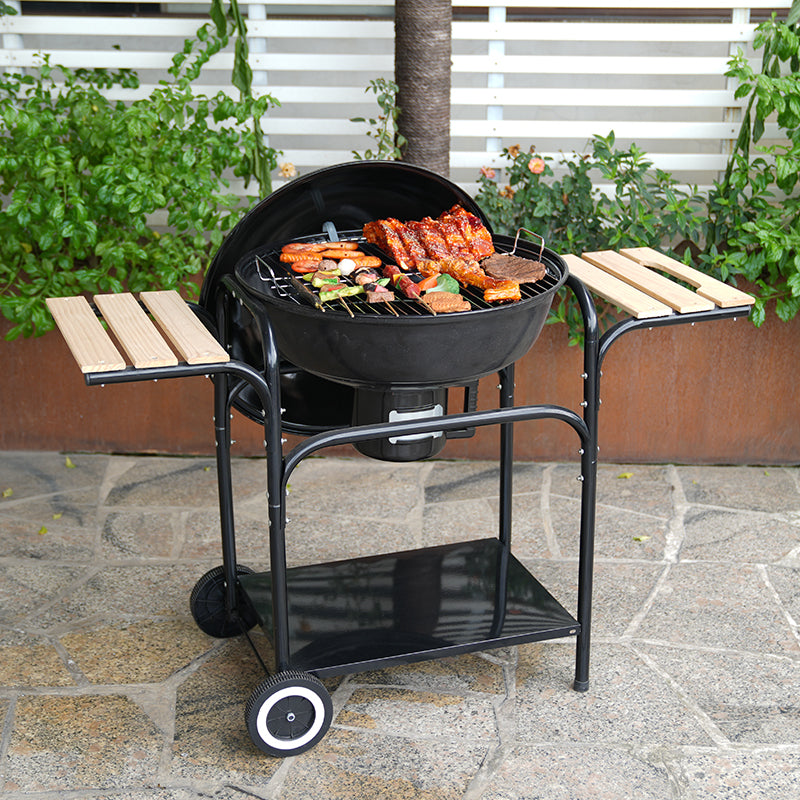 Голямо дворно барбекю 45 см – удобство и вкус на открито