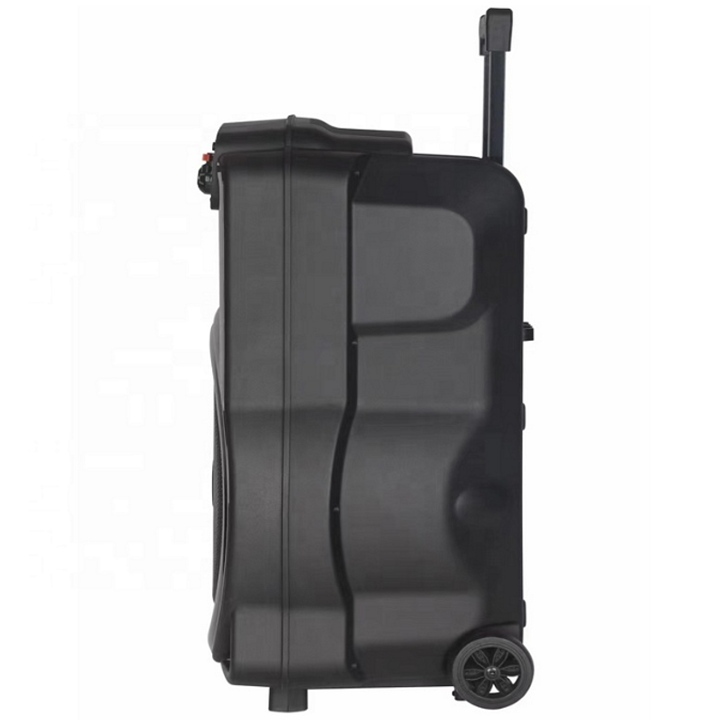 Безжична Тонколона BT-1518 15" С Два Безжични Микрофона – Мощен Звук И LED Ефекти За Парти