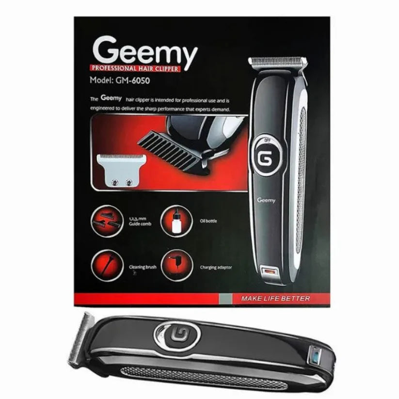 Geemy GM-6050 Професионален Тример – Подстригване и Оформяне на Брада, Коса и Тяло