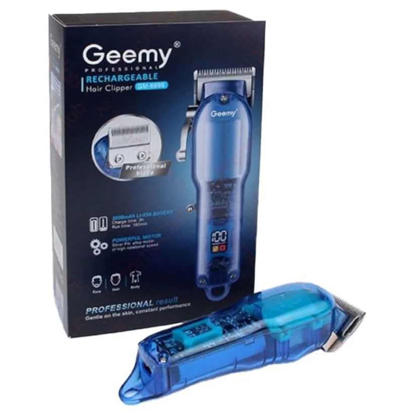 Geemy GM-6696 Професионална Безжична Машинка За Подстригване