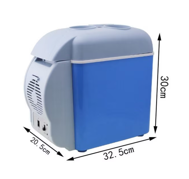 Хладилна Чанта-Кутия За Автомобил И Къмпинг 7.5L, 12V – Компактно Охлаждане И Затопляне