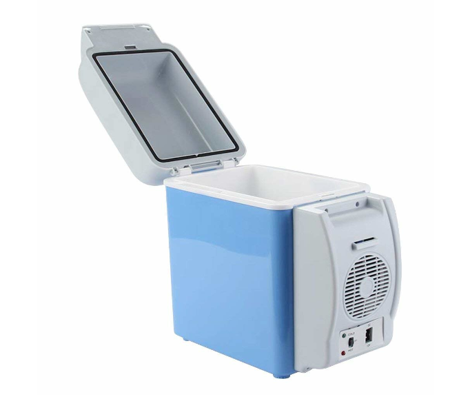 Хладилна Чанта-Кутия За Автомобил И Къмпинг 7.5L, 12V – Компактно Охлаждане И Затопляне