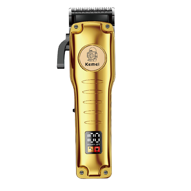 Kemei KM 511 Машинка За Подстригване С 4 Приставки И LCD Дисплей