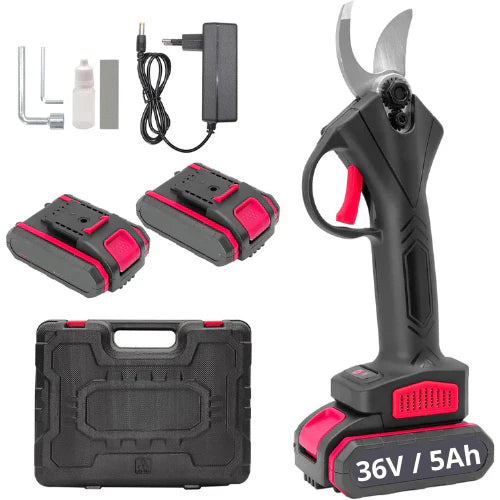 Комплект Акумулаторна Градинска Ножица и Акумулаторен Трион с 15см Шина – Немска Мощност и Прецизност