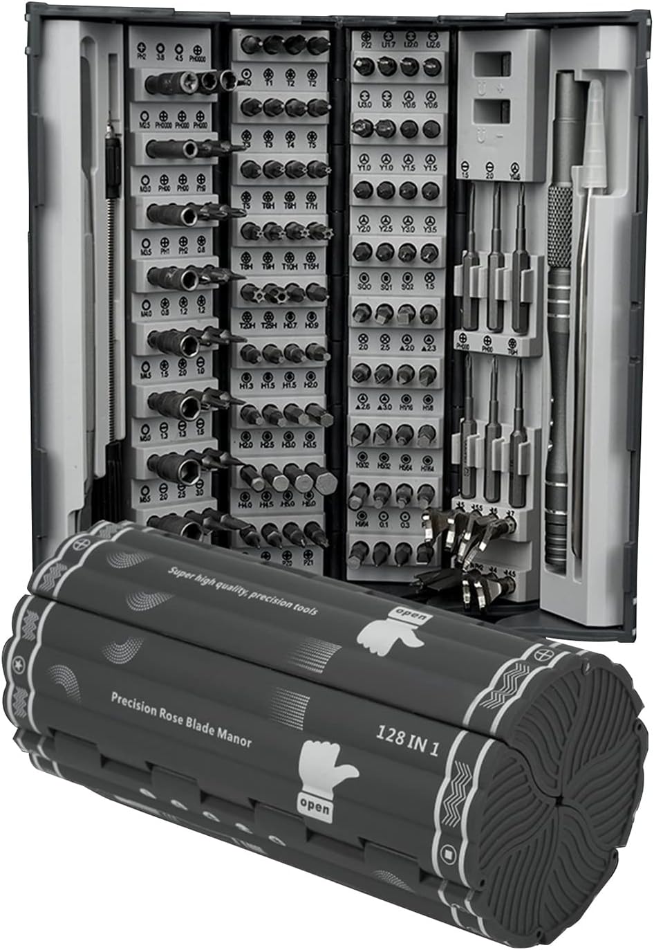 Комплект Прецизни Отвертки 128 в 1