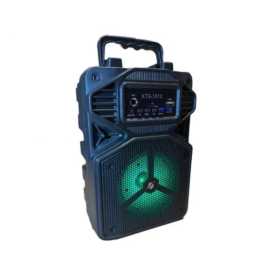 Караоке Тонколона KTS-1513 4'' С Bluetooth, Светлинни Ефекти И Микрофон
