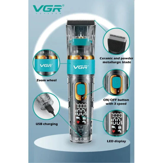 Машинка за Подстригване VGR V-695