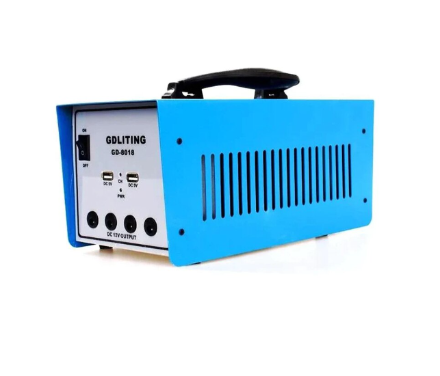 Соларна Инверторна Система GD8018, 12V-220V, 3 Крушки – надеждна автономна енергия навсякъде