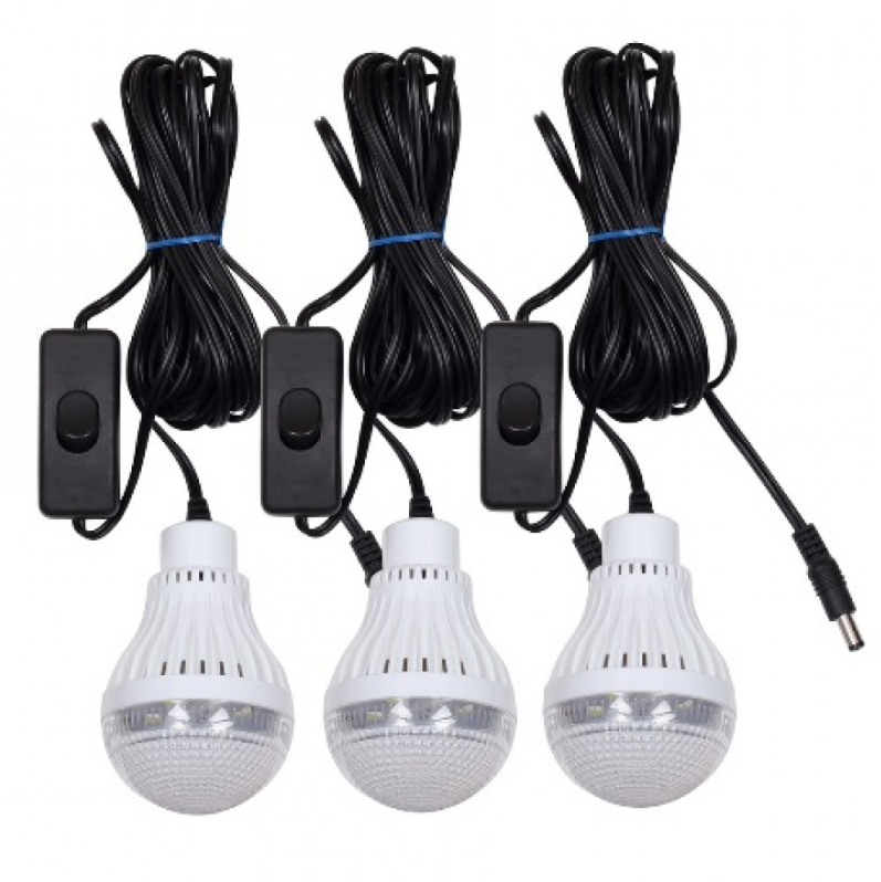 Соларна Инверторна Система GD8018, 12V-220V, 3 Крушки – надеждна автономна енергия навсякъде