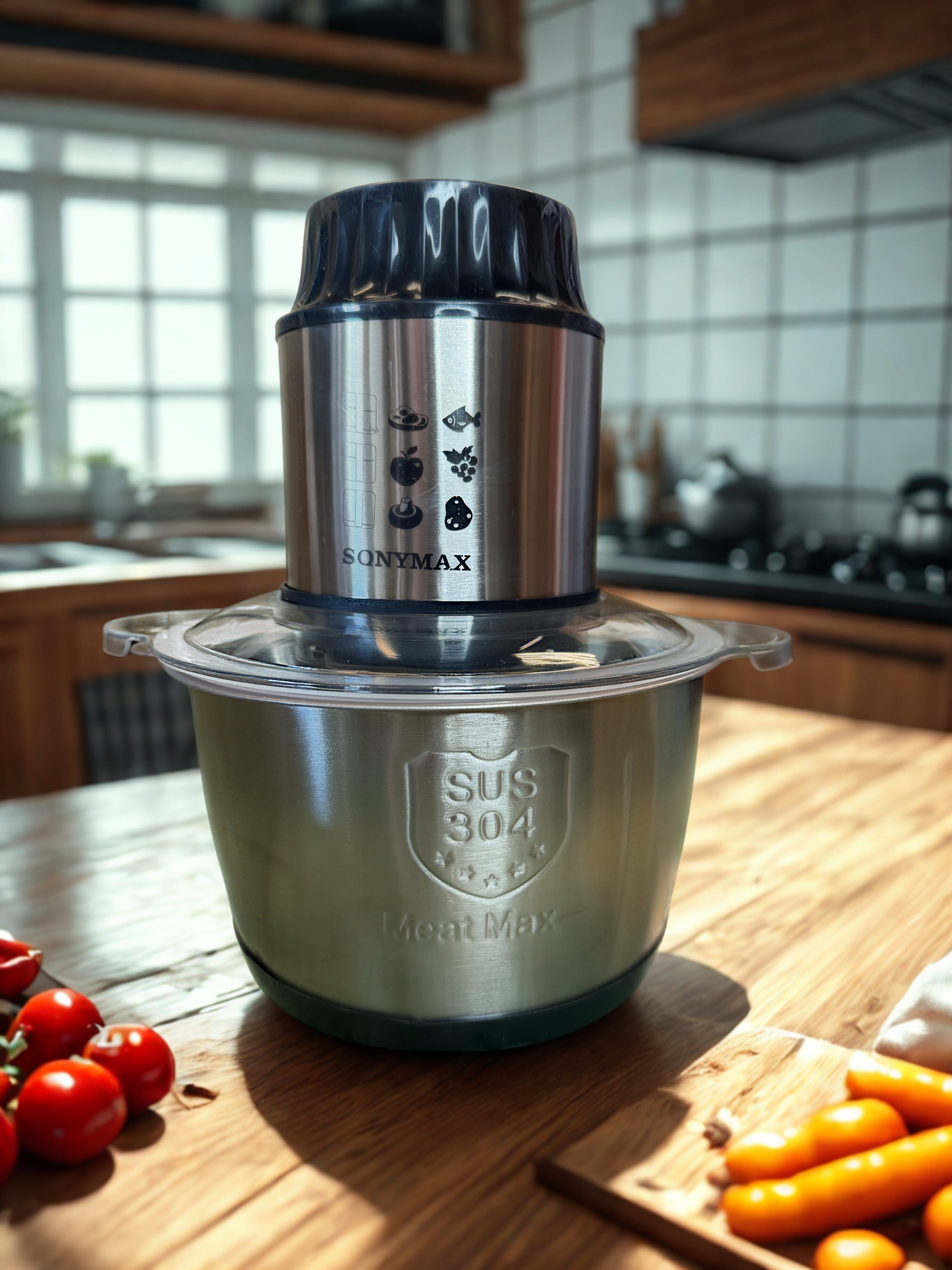 Кухненски чопър Sonymax SN 0073 – 2 литра, 1500W