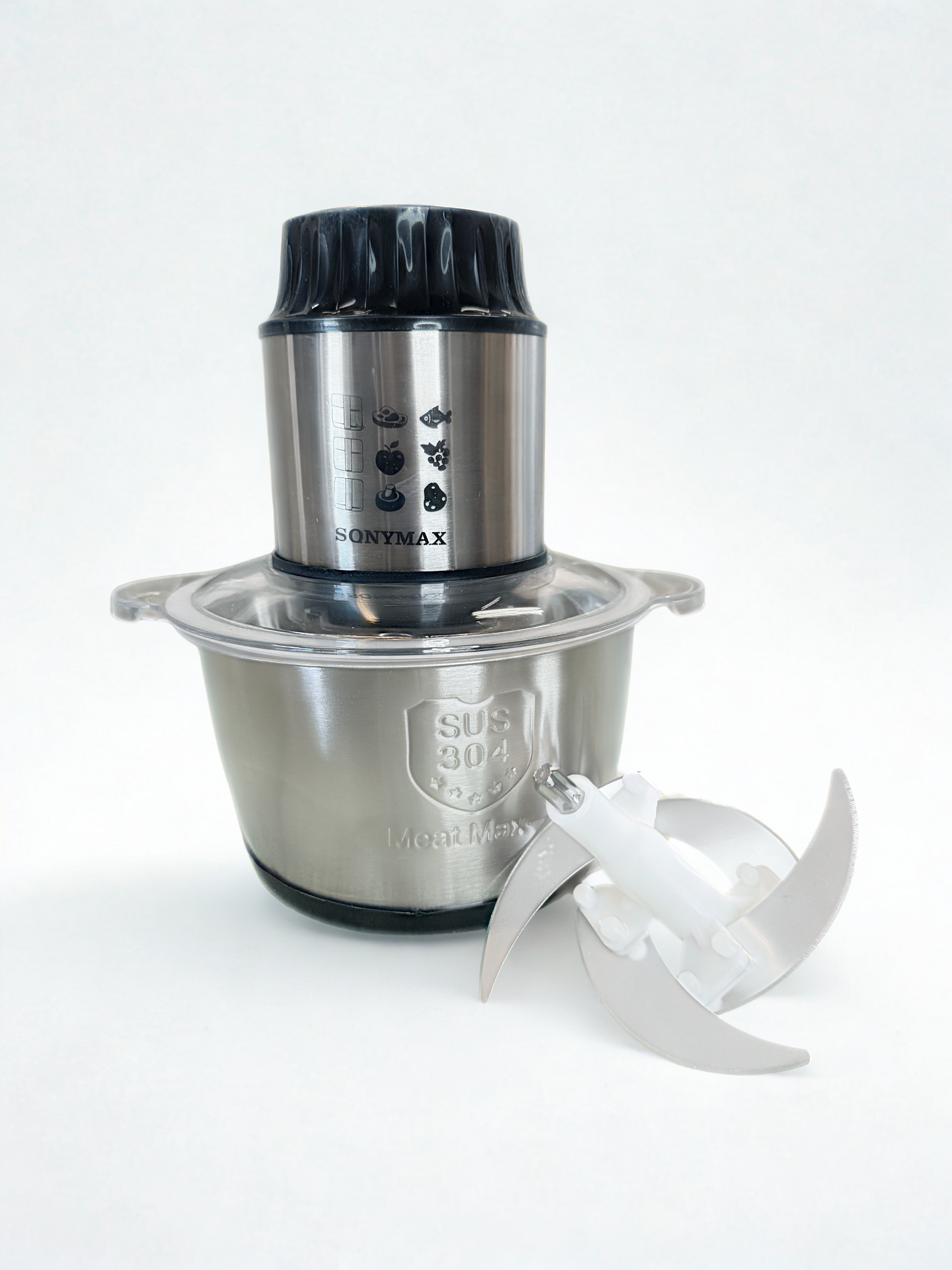 Кухненски чопър Sonymax SN 0073 – 2 литра, 1500W