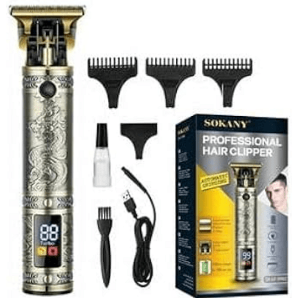 Тример Sokany SK-228 – LCD Екран, Турбо Функция и 4 Приставки