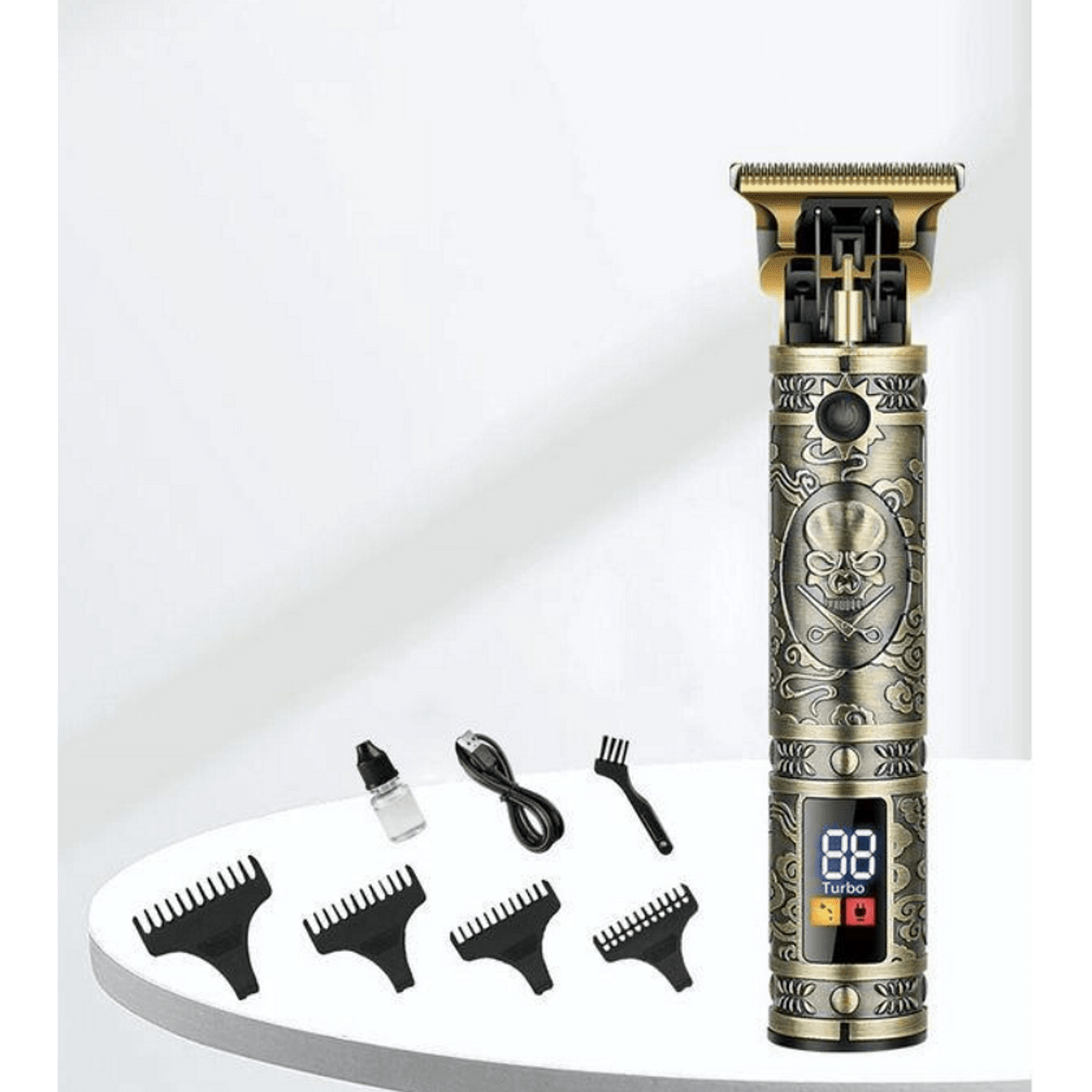 Тример Sokany SK-228 – LCD Екран, Турбо Функция и 4 Приставки