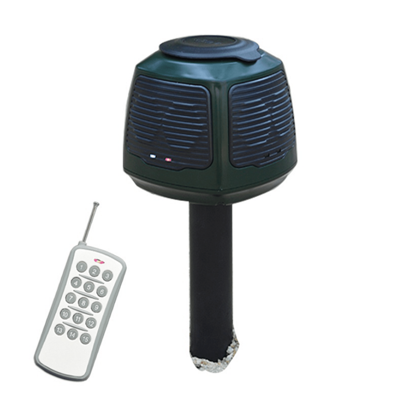 Ултразвуков Апарат За Прогонване На Птици И Гризачи С 8 Говорителя И 360° Покритие