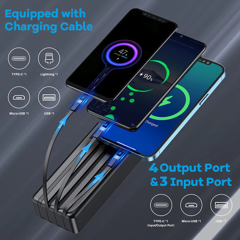 Външна Батерия PowerBank 60 000 mAh G259 – Максимална Енергия Навсякъде