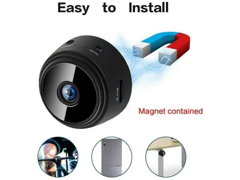 WI-FI широкоъгълна MINI камера А9 – Скрита Сигурност За Вашия Дом