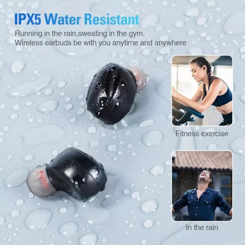 „Безжични Bluetooth Слушалки XG-13 TWS с LED Дисплей и Дълъг Живот на Батерията“