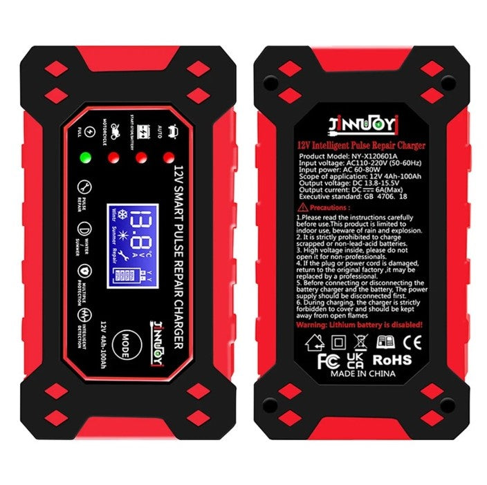 Интелигентно Зарядно За Акумулатор 12V/6A