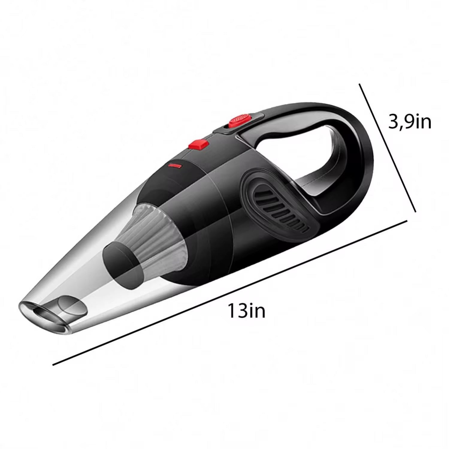 Мощна Акумулаторна Прахосмукачка За Автомобил 120W