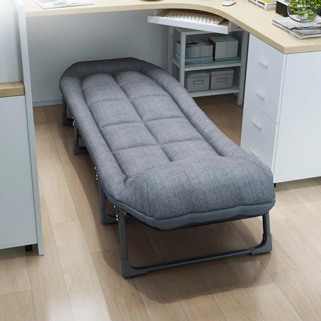 Сгъваемо походно легло тип шезлонг - 190x66 см - Smartko.store