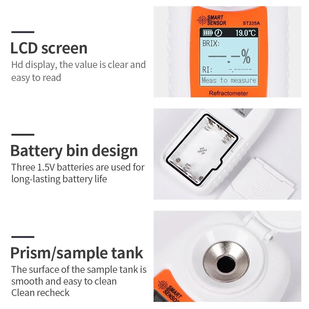 Професионален Рефрактометър Smart Sensor ST335A
