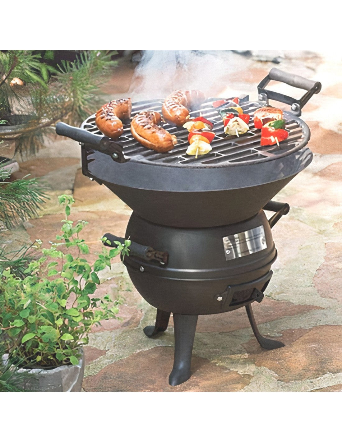 Чугунено барбекю  с регулиране на височината - Smartko.store