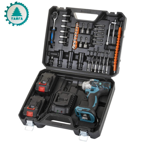 Акумулаторен Гайковерт Тайга с инструменти