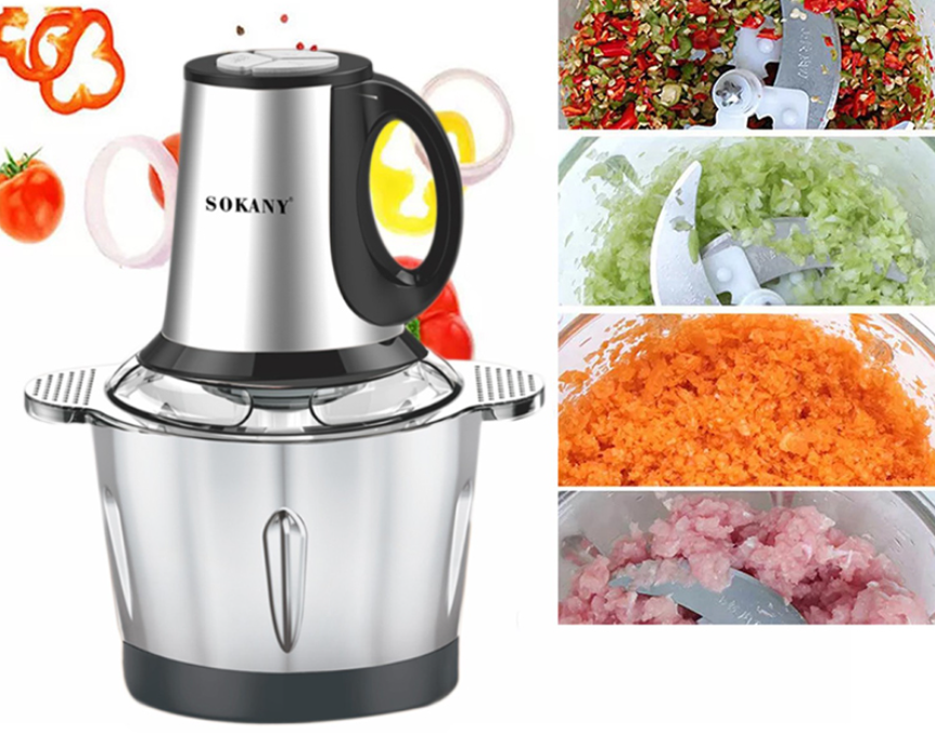 Кухненски Чопър Sokany SK-7011, 500W, 3л