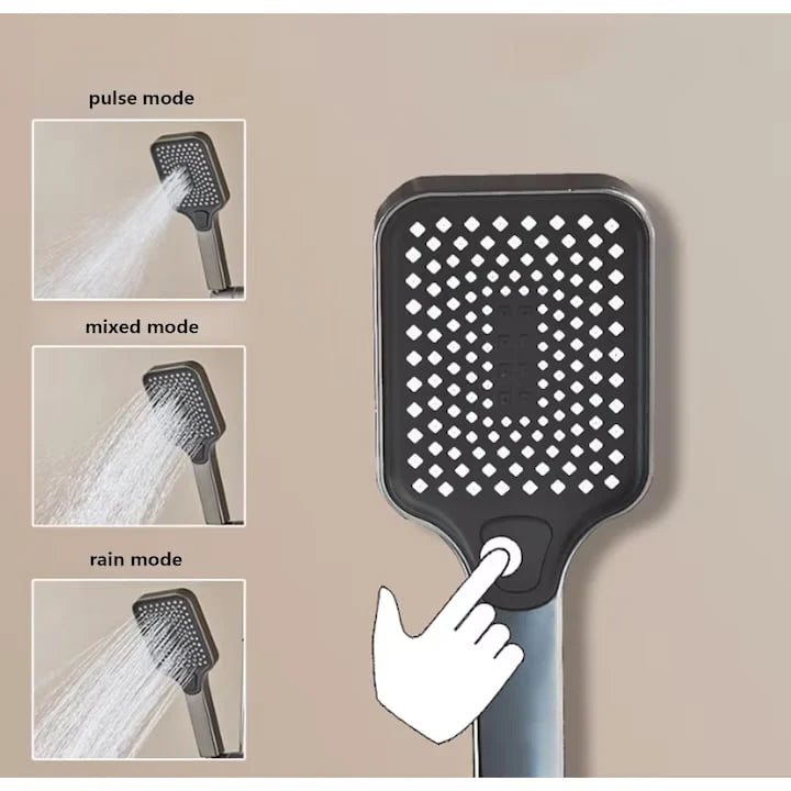 Комплект Кран за Душ AOVO с Дигитален Дисплей и Мултифункционални Режими