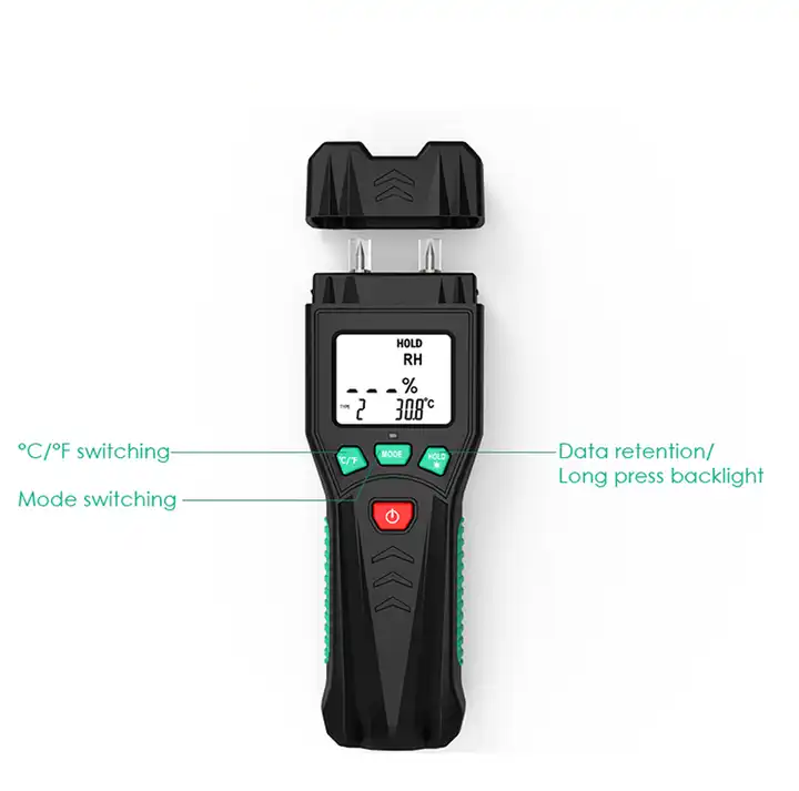 Цифров Влагомер За Дърво и Строителни Материали