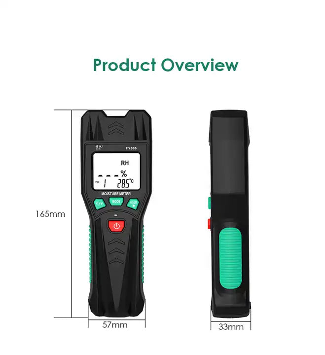 Цифров Влагомер За Дърво и Строителни Материали