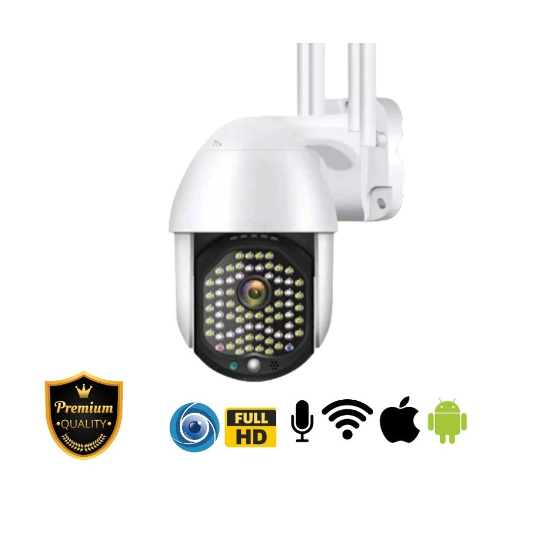 COBRA 68 LED YCC365+ Куполна Безжична Камера