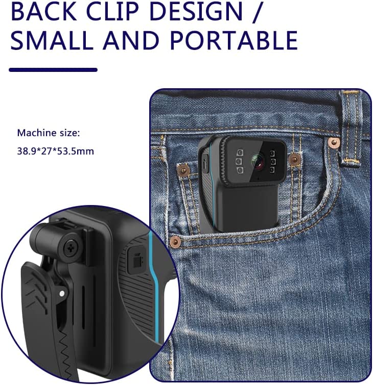 Камера За Тяло С Нощно Виждане Body – Компактна, Сигурна И Лесна За Използване