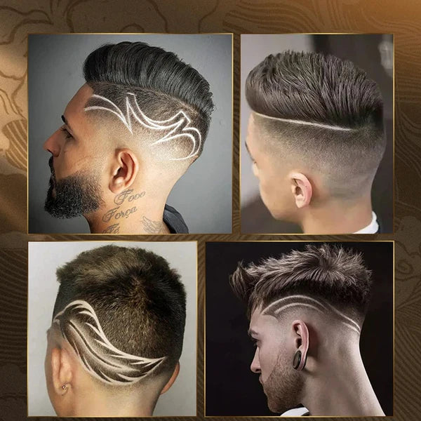 Kemei 1635 Метален Акумулаторен Тример За Брада и Контури С LCD Дисплей