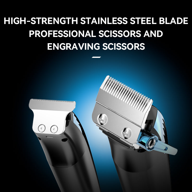 Комплект Машинки За Подстригване И Бръснене Kemei KM-8534 4 в 1 – Професионална Грижа С 15 Приставки