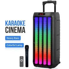 Караоке Тонколона С Bluetooth KTS-1806 2x6.5'' И Микрофон