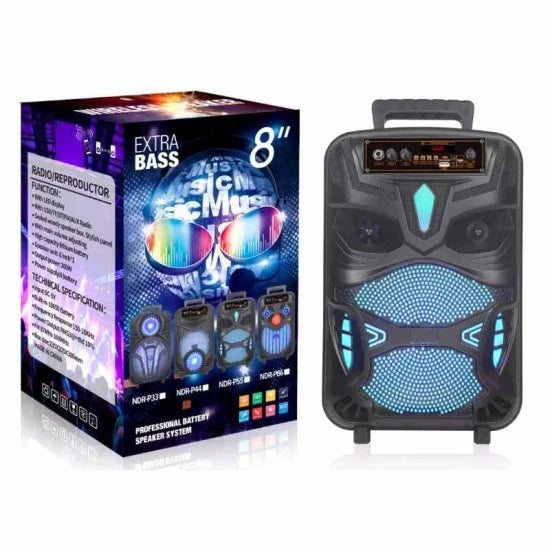 Караоке Тонколона С Bluetooth NDR-P55 8'' И Микрофон