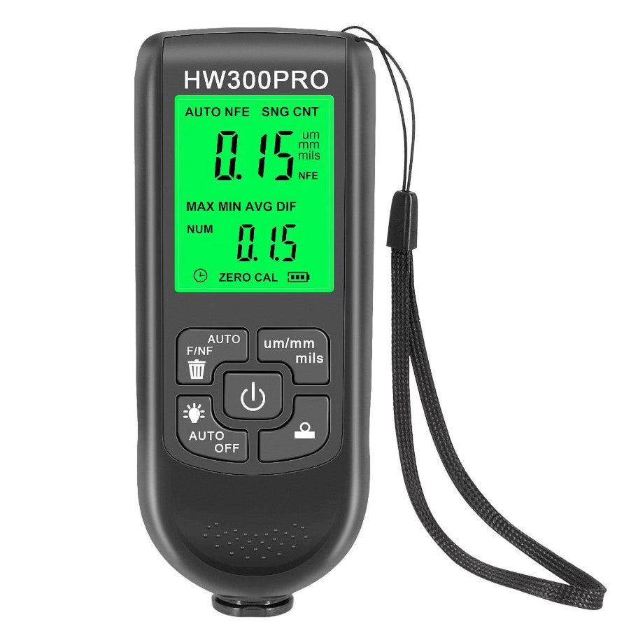 Преносим Дебеломер за Боя HW300PRO - Тестър за Покрития и Лакове