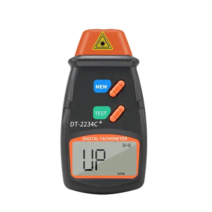 Преносим Тахометър За Тест На Обороти И Скорост На Въртене