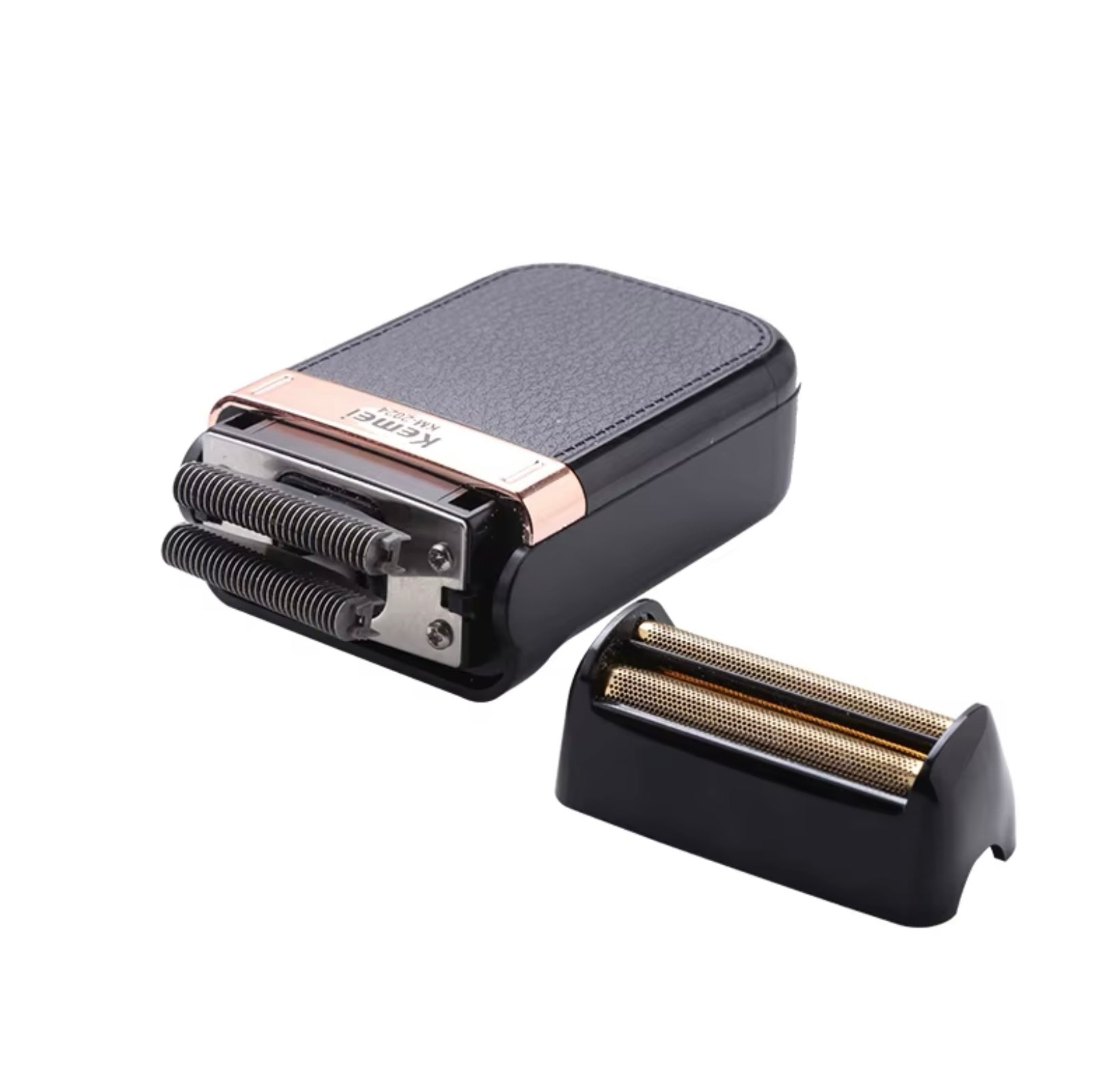 „Шейвър Kemei KM-2024 – Компактен Електрически Уред С Двойна Ножова Система“